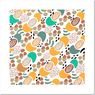 fall pattern art Posters and Art